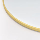AyeWish Floor Mirror, Full Length Mirror, Arched Mirror, Standing Mirror, Tall Mirror, Wall Mounted, FreeStanding, Large Mirror, 58"×18", Aluminum Frame - Gold AyeWish