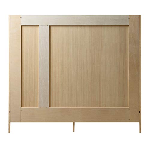Design House Brookings 36 Inch Bathroom Vanity, Ready to Assemble, Solid Wood, Birch, 587139 Design House