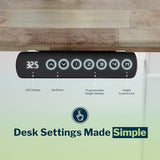 Vari ComfortEdge 80x60 L-Shape Electric Standing Desk – Height Adjustable Sit-Stand VariDesk for Corner Office with Reversible Left/Right Design + Reclaimed Wood Top/Slate Legs (Ships in 3 Boxes) Vari