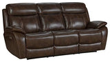 Barcalounger Sandover Power Reclining Sofa, Tri-Tone Chocolate BarcaLounger