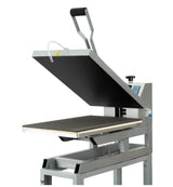 VISRACK 16x24 Manual Heat Press Machine - 2000W 110V High-Pressure Clamshell with Infrared Positioning, Fast Heating, Digital Control for T-Shirt Sublimation & Heat Transfer, Grey VISRACK