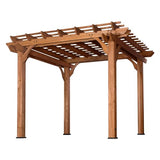 Backyard Discovery Cedar Pergola 10 'x 10' Backyard Discovery