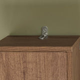 SoBuy Natural Bathroom Tall Cabinet with Drawer, Doors, and Adjustable Shelves SoBuy
