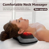 VIKTOR JURGEN Shiatsu Back Massager with Heat, Mothers Day Gifts for Mom, Dad, Women, Men, Deep Tissue Massage for Neck, Shoulder, Upper & Lower Back Pain Relief, Electric Kneading 3D Massage Pillow VIKTOR JURGEN