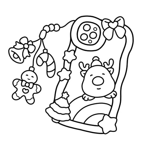 Christmas: Bold & Easy Coloring Book, Stocking Stuffer for Adults & Teens (Christmas Coloring Book) TAD Publishing LLC