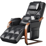 LEERCON Massage Chair Full Body, L-Track 4D Zero Gravity Shiatsu Heating Massage Recliner Chair,PU Leather,Adjustable Footrest for Study, Office, Living Room, Assembly Required LEERCON