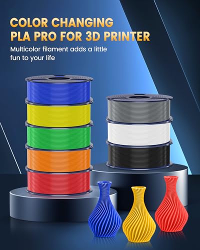 SUNLU PLA+2.0 3D Printer Filament, Upgrade PLA+ Filament 1.75mm, Tougher and Stronger, Neatly Wound PLA Plus Filament, Dimensional Accuracy +/-0.02mm, 1KG Spool(2.2lbs), Black SUNLU