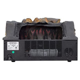 duraflame® Electric Log Set 1,000 Sq Ft Infrared Heater, Faux Logs Insert with LED Flames for Existing Fireplaces, Crackling Sounds, Remote Control Included Duraflame