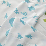 4 Pieces Toddler Bedding Set Dinosaur with Colorful Dinos and Monsters Toddler Comforter Sheet Set for Autumu and Winter Includes Comforter, Flat Sheet, Fitted Sheet and Pillowcase White UOZZI BEDDING