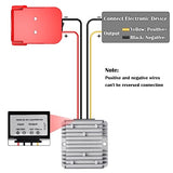 DC Power Aadpter for Milwaukee M18 Battery 18V to 12V Step Down Voltage Converter 15A MAX 180W Inverter Automatic Buck Converter DC Voltage Regulator with Upgraded Low Voltage Protection and Switch CHoiKWong