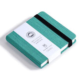 Lightwish Square Watercolor Journal,100% Cotton,300gsm/140lb,Acid-Free,24 Sheets Cold Press Watecolor Paper Sketchbook for Artists Adults Students,4.7 * 4.7 Inches LIGHTWISH