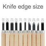 OriGlam 10pcs Professional Wood Carving Chisel Set, Carbon Steel Wood Carving Tools, Woodworking Chisels Wood Chisel Kits, Power Grip Carving Tools Great for Carving Woodworking Beginners & Kids OriGlam