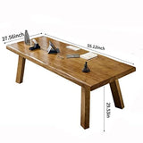 SXXjiaju Desk / 55 inches,Solid Wood Desk Classical Style Home Office Desks/New Chinese Style Computer Table/Wooden Desk/Brown Desk SXXjiaju