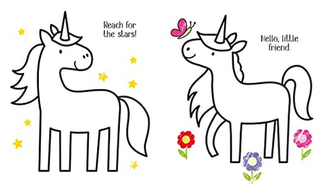 Little Coloring Unicorns: A Magical Journey of Creativity and Imagination for Kids, Featuring Unicorns, Castles, and Rainbows―Perfect for Developing Pencil Control Skills WoodArtSupply