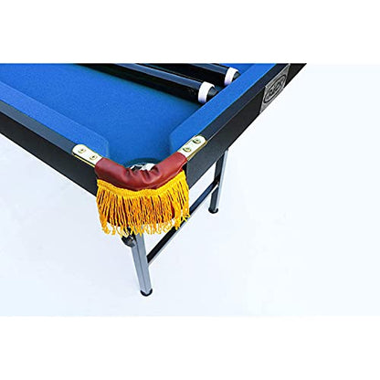 RACK Leo 4-Foot Folding Pool Table - Portable & Beginner Friendly - WoodArtSupply