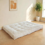 MAXYOYO 8" Futon Mattress, Full Size Extra Thick Futons Sofa Couch Bed for Adults, Velvet Floor Mattress Shredded Foam Filling (Frame Not Included) MAXYOYO