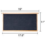 Honey Lake 8 Frame Bee Hive Box, Langstroth Deep Brood Honey Bee Box Dipped in 100% Beeswax for Beekeeper, Bee Hive Boxes with Frames and Waxed Foundations (Unassembled) Honey Lake