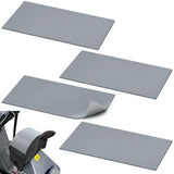 4 Pack Silicone Hat Heat Press Cover Pad, 4" x 8" European-Standard Silicone Heat Press Mat for HTV & Vinyl Transfer, DIY Small Business Webake