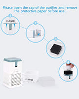 ELEGOO Mini Air Purifier with Activated Carbon Filter and Universal Adaptor for LCD/DLP/MSLA Resin 3D Printer(Pack of 2) ELEGOO