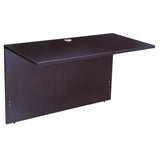 Boss Office Products Holland 71" Executive U-Shape Desk with Lateral File Storage, Mocha Boss Office Products