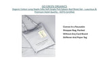 GO GREEN ORGANICS Organic Cotton Long Staple Silky Soft Single Pick Sateen Bed Sheet Set - Luxurious & Premium Hotel Quality - GOTS Certified - Solid Dyed (Grey Dawn, Queen (U.S. Standard)) GO GREEN ORGANICS