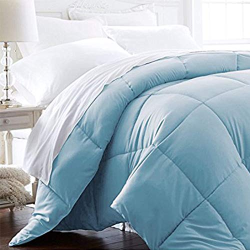 1600 Series Lightweight Goose Down Alternative Comforter Twin/Twin XL / Sky Blue Beckham Hotel Collection