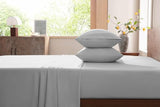 MISSQ Queen Size Bed Sheets Set - Cooling, Extra Soft, Wrinkle & Fade Resistant, Hypoallergenic - 4 Piece Hotel Luxury Microfiber Sheets with 16 Inch Deep Pocket, Queen, Gray MISSQ