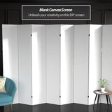 Red Lantern Do It Yourself Blank Canvas Room Divider, 7 Foot - 8 Panels Red Lantern