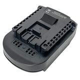 Battery Adapter for Bosch 18V Lithium-Ion Cordless Tool, Compatible with Dewalt 18V 20V Max/ Milwakee M18 18V Li-ion Battery Convert to Bosch 18V Compact Lithium Battery BAT608 BAT609 BAT612 BAT618 QINIZX