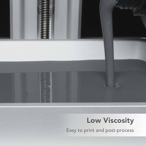 phrozen 3D Printer Rapid Resin [Aqua-Gray 4K], 405nm LCD UV-Curing Standard Photopolymer Resin for High Precision Fast Printing, Low Odor Not Smelly, Non-Brittle (5KG)