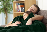 Utopia Bedding Fleece Blanket Queen Size Forest Green 300GSM Luxury Anti-Static Fuzzy Soft Microfiber Bed Blanket (90x90 Inch) Utopia Bedding