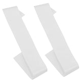 Blank Satin Sashes Penta Angel 2Pcs Plain Pageant Decorate Sashes for Graduation Birthday Bridal Shower Wedding Party DIY Supplies (White) PENTA ANGEL