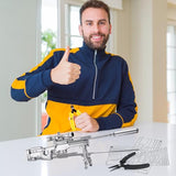 Piececool 3D Puzzles for Adults, AWM Sniper Rifle Gun Model to Build Kits DIY Assembly Super Magnum Metal Model Kits Birthday Gifts Hobbies for Adult, Beginners Level