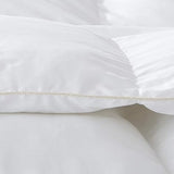 Premium All-Season Full Size Luxury Siberian Goose Down Comforter Duvet Insert 1200 Thread Count 100% Egyptian Cotton Down Feather Comforter (Full, White Solid) EGYPTIAN BEDDING