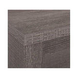 Pemberly Row Modern U-Shaped Engineered Wood Desk with Hutch File and Bookcase, Fully Reversible Unit, Assembly Required, for Home Office, in Bark Gray Finish Pemberly Row