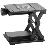Cloudray One-Dimension Marking Workbench for CO2 & Fiber Laser Engraver Machine, 1D Working Table, Lift Stand & Holder Laser Engraver, Flexible Working Area 4.7"x3.4", One Direction XY Table, Black Cloudray