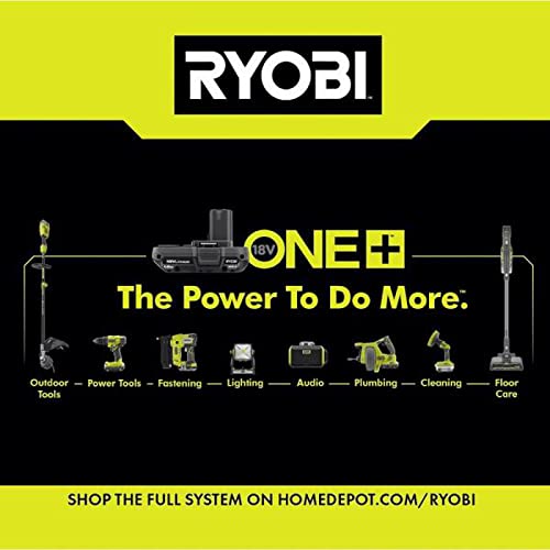 Ryobi PBP2005 ONE+ (Plus) Battery 18-Volt Lithium-Ion 4.0 Ah Compatible with Over 225 18V ONE+ Tools (2-Pack) RYOBI