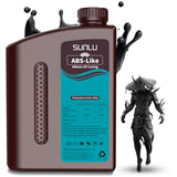 SUNLU 2000G ABS-Like 3D Printer Resin, 405nm UV Curing Photopolymer Rapid 3D Resin For 2K 4K 6K 8K LCD/DLP/SLA 3D Printers, Non-Brittle & High Precision & Low Shrinkage, 2KG, Black SUNLU