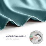 YnM Exclusive Cooling Duvet Cover for Weighted Blankets with 16 Strings (Sea Grass, 48"x72") YnM