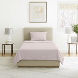 Brushed Microfiber Sheet Set- 3 Piece Bed Linens-Fitted & Flat Sheets, Plus A Pillowcase-Wrinkle, Stain & Fade Resistant by Lavish Home (Twin, Beige) Lavish Home