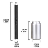 ARECTECH Rechargeable Electric Candle Lighter Arc Plasma Windproof Lighter for Candle Kitchen Birthday Gift for Mom Men Wife with Type-C Cable Black ARECTECH