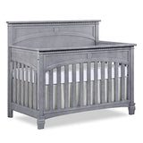 Evolur Santa Fe 5-in-1 Convertible Crib, Storm Grey Evolur