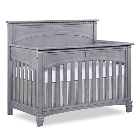 Evolur Santa Fe 5-in-1 Convertible Crib, Storm Grey Evolur