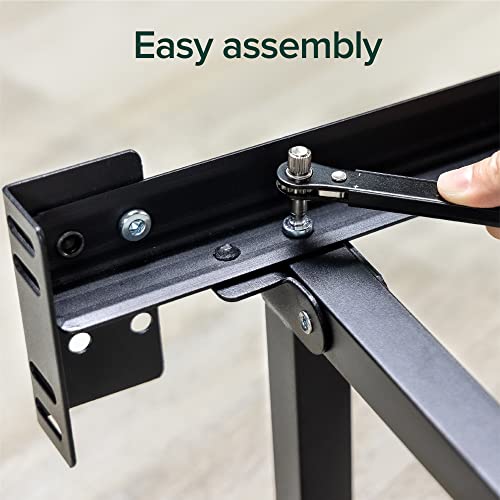 ZINUS Compack 7-Inch Metal Bed Frame for Box Spring & Mattress, Black, Queen Zinus