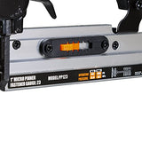 Freeman PP123 Pneumatic 23-Gauge 1" Micro Pinner Ergonomic and Lightweight Nail Gun with Safety Trigger and Pin Size Selector for Crafts, Moulding, and Picture Frames Freeman