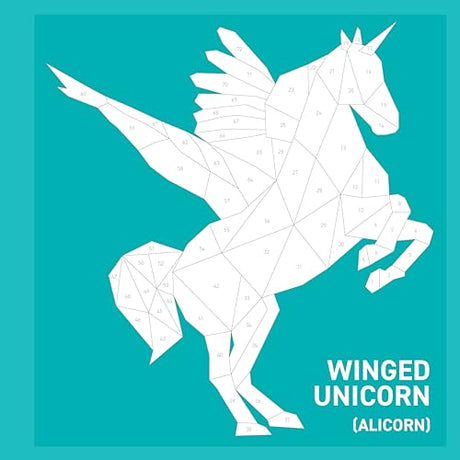 My Sticker Paintings: Unicorns: 10 Magnificent Paintings (Happy Fox Books) For Kids 6-10 to Create Unicorns with Up to 100 Removable, Reusable Stickers for Each Design, plus Fun Facts and Folklore Happy Fox Books