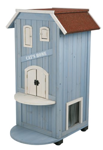 TRIXIE Pet Products 3-Story Cat's House , 22 x 23 x 37 in. TRIXIE