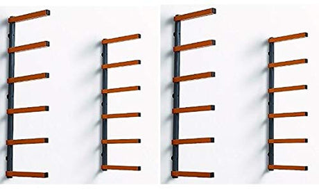 TWO BORA PBR-001 Wood Organizers & Lumber Storage Metal Racks Bora