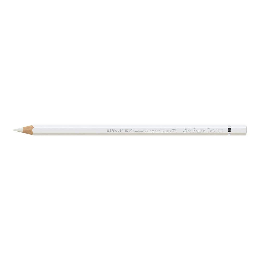 Faber-Castell Art & Graphic Albrecht Dürer Watercolour Pencil, (101), White, For Art, Craft, Drawing, Sketching, Home, School, University, Colouring Faber-Castell