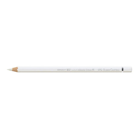 Faber-Castell Art & Graphic Albrecht Dürer Watercolour Pencil, (101), White, For Art, Craft, Drawing, Sketching, Home, School, University, Colouring Faber-Castell
